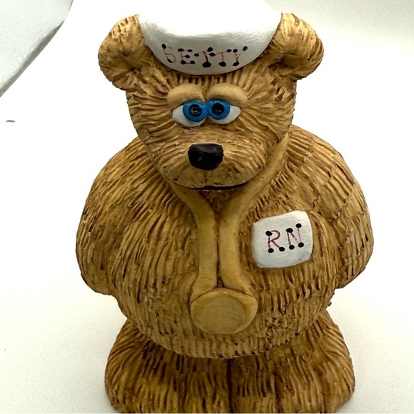 Sheila Philipp Imitating Life Teddy Bear RN Nurse Figure Figurine Betty USA - Picture 2 of 9
